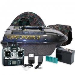 Кораблик для завоза прикормки Carp Longue + эхолот